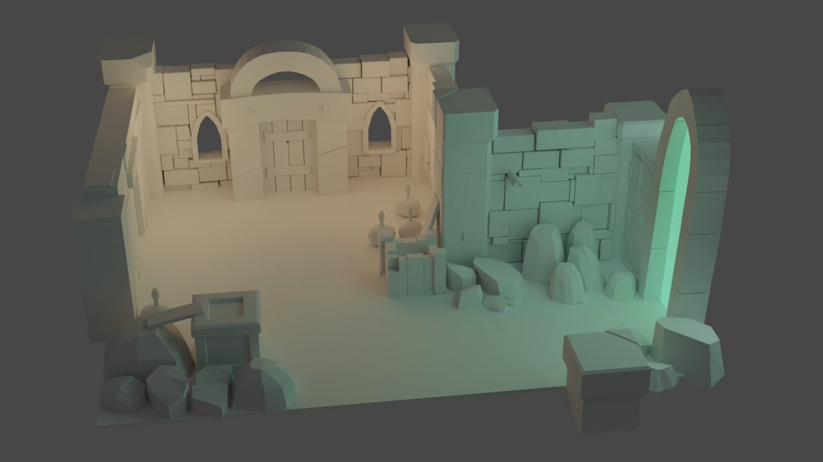 Hectelion666's tweet image. New Project at @Artside_School  ! Been working not entirely 100% around it  for a while, started with a Blender Render and now its fully integrated in Unreal and i can now work on it full time ! ( Littel Sculpt along with it :) )

#stylized #zbrush #Unreal5 #stylizedsculpt