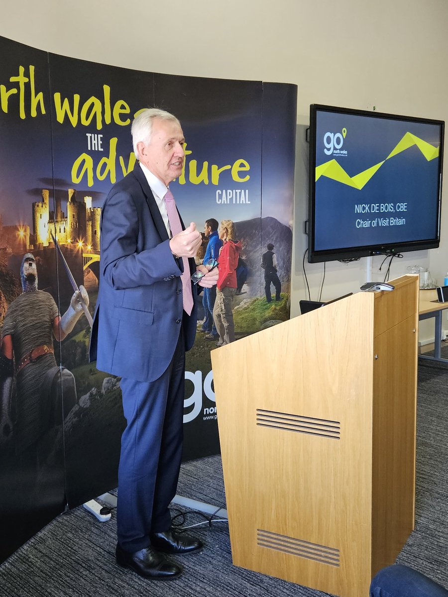 We're honoured to be joined by Nick de Bois, CBE, Chair of @VisitBritain to talk to us about Britain's tourism industry and progress since the pandemic.