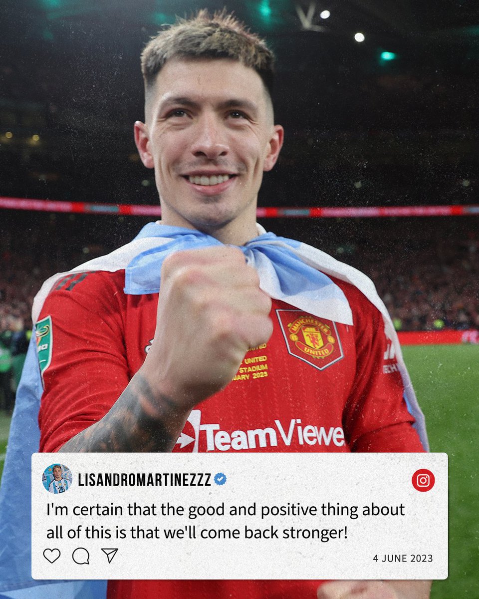 Manchester United on Twitter "A first season of LisandrMartinez as a