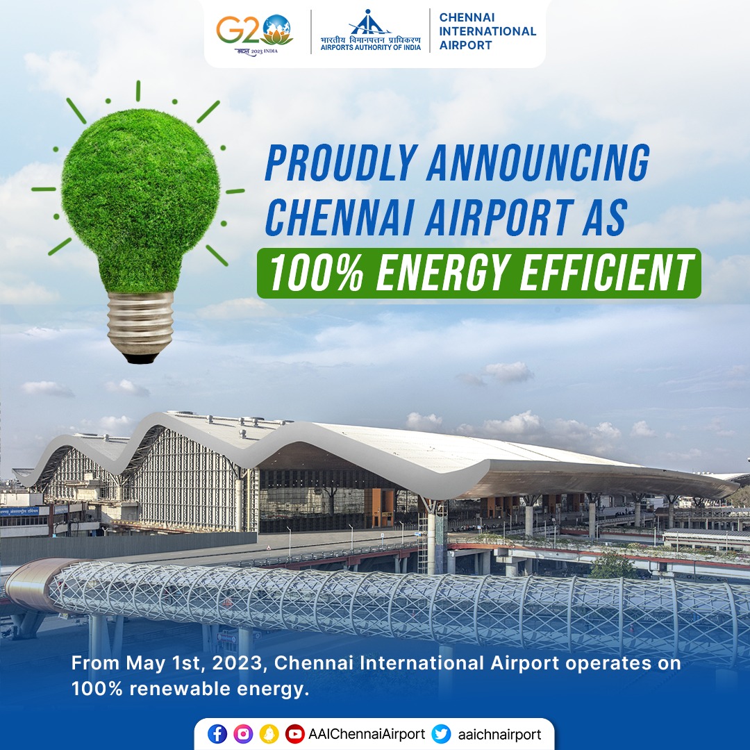 Chennai (MAA) Airport on Twitter "On this World Environment Day 2023