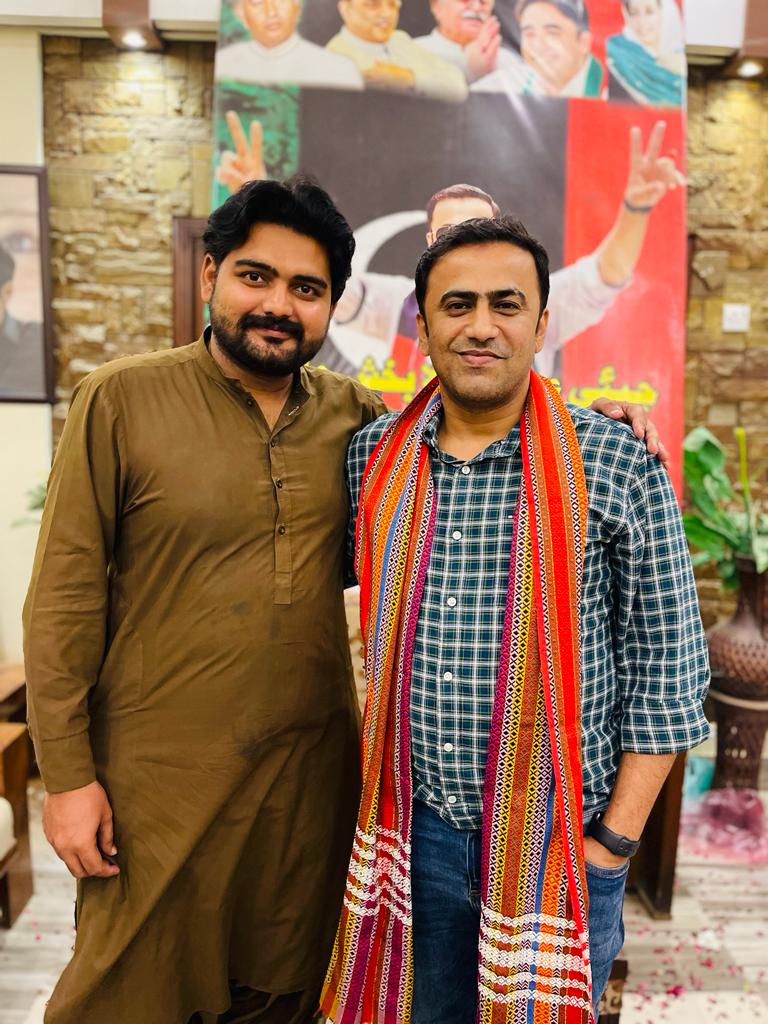 Alihyder_rahu's tweet image. Congratulations Brother @UmairMBChandio  On being Nominated Chairman Town Hussainabad🇱🇾✌🏼