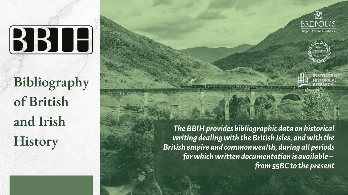 The #Bibliography of #British and #IrishHistory (BBIH) has been updated. 2,524 records were added
More Info: bit.ly/2GSFe1c
#BritishHistory @ihr_history