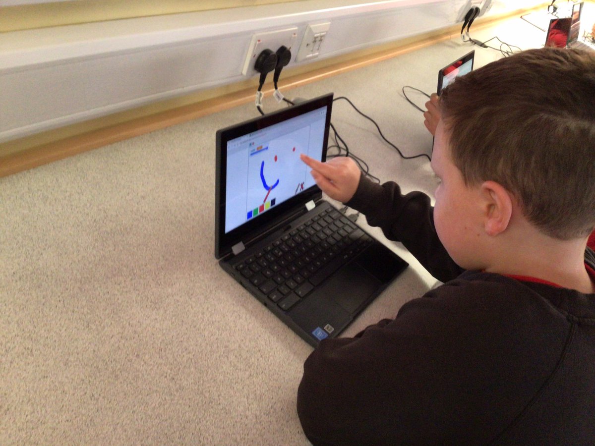 SPS_Year_4's tweet photo. Beginning our new computing topic - Paintbox on Scratch #spscomputing https://t.co/Pr4dKOPEyK