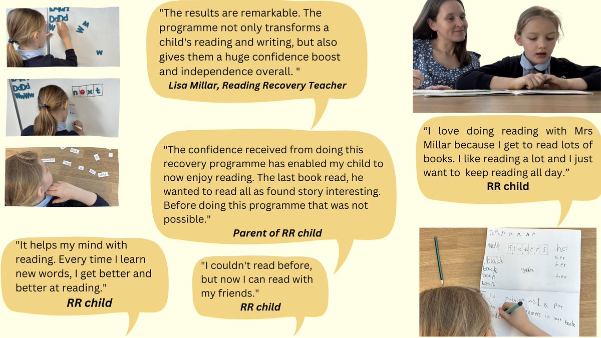 Mrs Millar <a href="/stjohnsERC/">StJohnsPrimarySchool</a> shares her views and those of parents and children in #ReadingRecovery and we fully agree, "The results are remarkable". She reflects on the impact of the intervention, not only on attainment, but on pupil confidence too. #ChangingLives @ILC_RREurope
