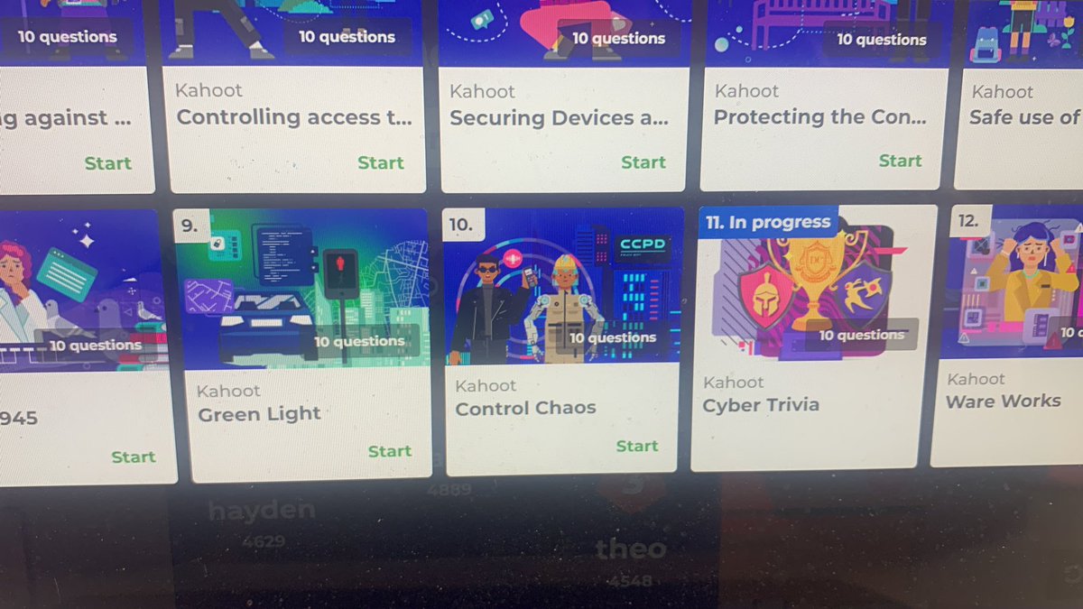 SiddiquiEdu's tweet image. Enjoying another virtual #cyberexplorers session with the students from Bridge Water High. 🤖 

The Cyber Trivia always opens their eyes to the threats but also the opportunities offered by Cyber

#cybercareers #cybersecuirty #schools