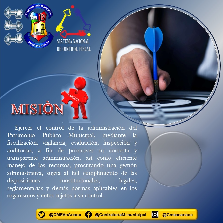 CMEAnAnaco's tweet photo. #05deJunio 🤔¿Sabes cuál es la Misión de la Contraloria del Municipio Anaco? 🤔

@CGRVenezuela

#anaco #contraloria #ContraloriaMunicipal #estadoanzoategui #CMA https://t.co/EUP0eU2uYy