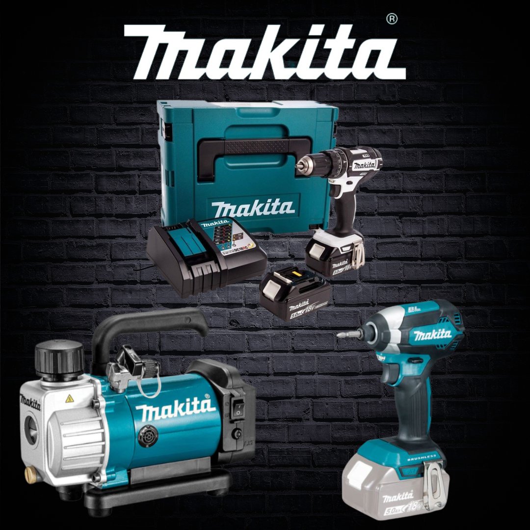 Check out the Makita range here at iXus.

We've got you covered with Makita Combi drills, impact drivers and even Vacuum Pumps 

Get in touch with one of our branches:
Margam: 01639 618 481
Hanworth: 02039 265 207