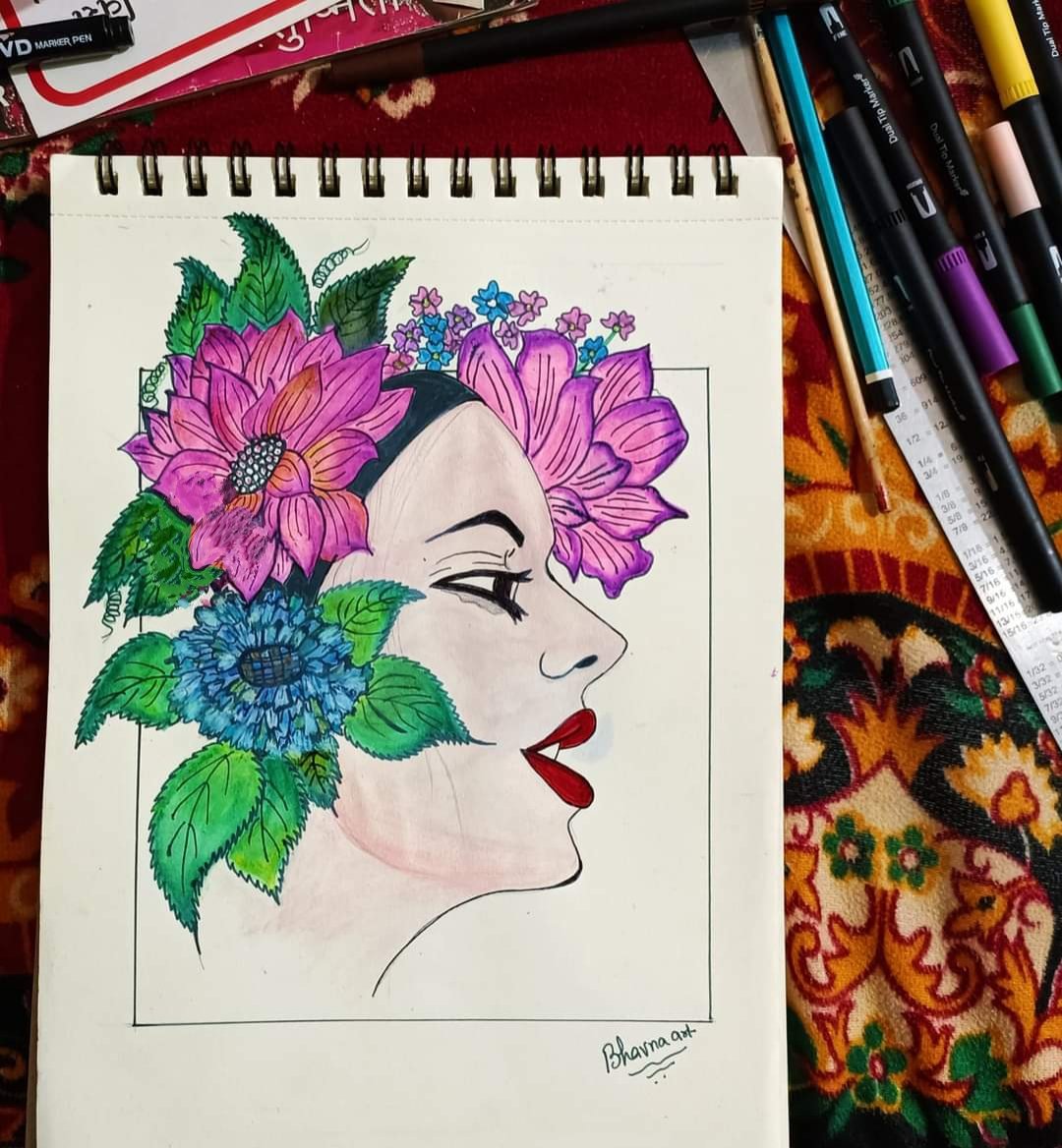 bhavana2gupta's tweet photo. My painting 👩🎨🎨
From my #artgallery ✨
@bhavana2gupta
#artwork #art #ArtLovers #PASSION #drawingart #paintings #painter #artist #colour #fabriccolour #ArtistOnTwitter #artistonfb #artistoninstagram #artdream #paintbrush #pestal https://t.co/fJCsMFl109