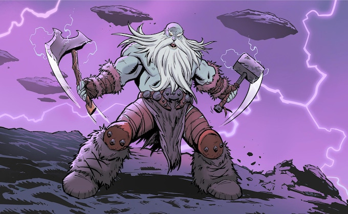 48 hours left to <a href="/Karlrich2469/">Karl Richardson</a>'s Kickstarter campaign. Badd Luk is an awesome fantasy comic book featuring disgusting orcs, daring barbarians and beer.

kickstarter.com/projects/karlr…