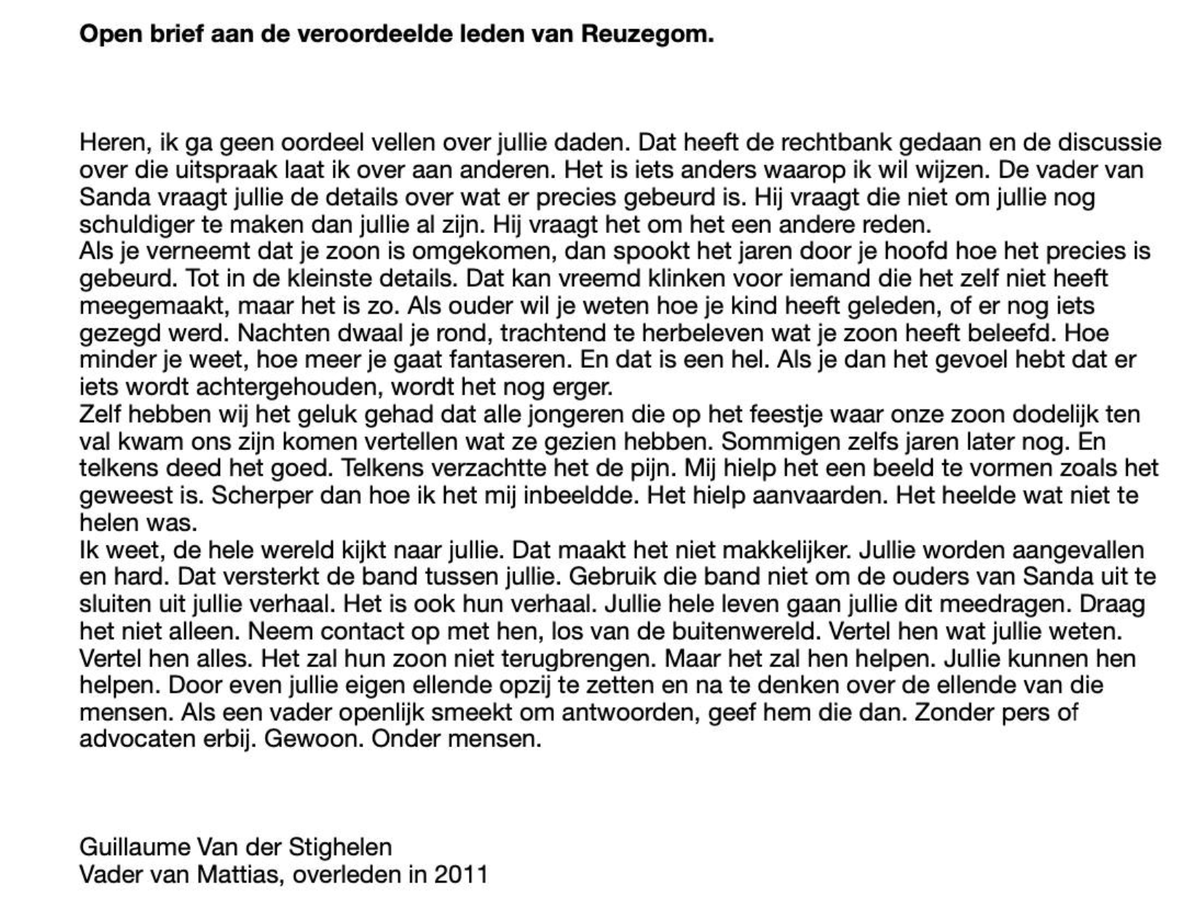 Zo juist <a href="/GuillaumeVdS/">Guillaume V.d.Stighelen</a>  
💔🙏💔