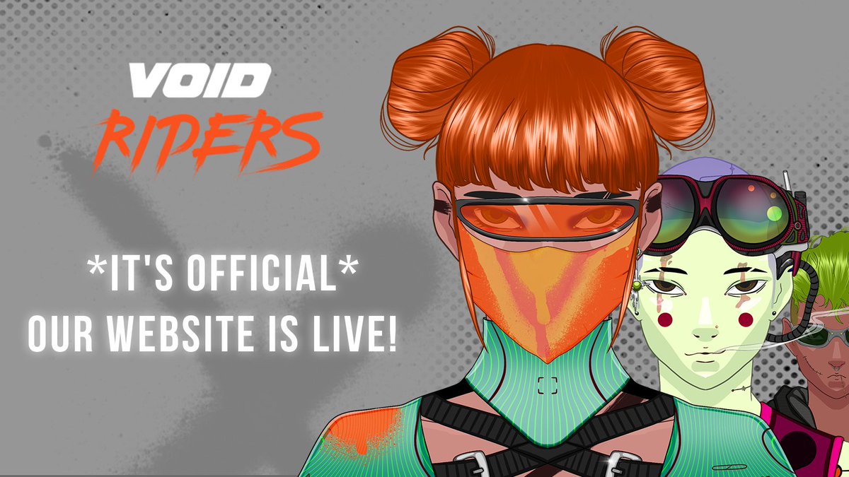 Our website is live!

Check it out now to learn more about the lore and utilities of Void Riders⚡️

➡️voidriders.com

#NFTs #nftart #web3 #NFT #NFTCommmunity