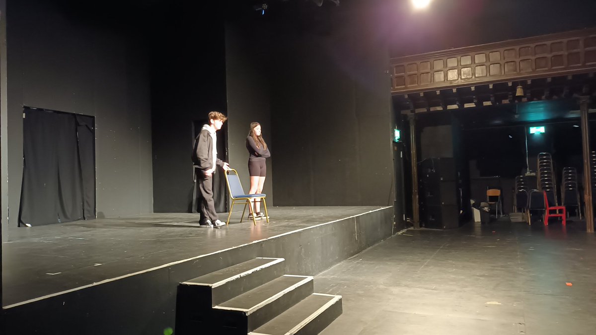 sweeneydrama's tweet photo. A lovely, heated Bernada Alba from @StMungosAcademy before Blake and Emma pulled out all the stops with their AH pieces... #gsdf23 https://t.co/NGJzcYOoi2