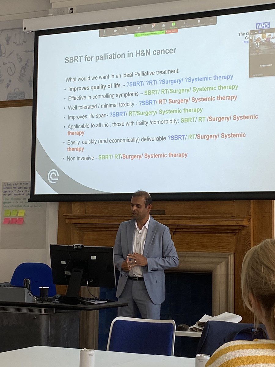 Dr Anoop Haridass at PP-HANC- What does the ideal palliative treatment look like?