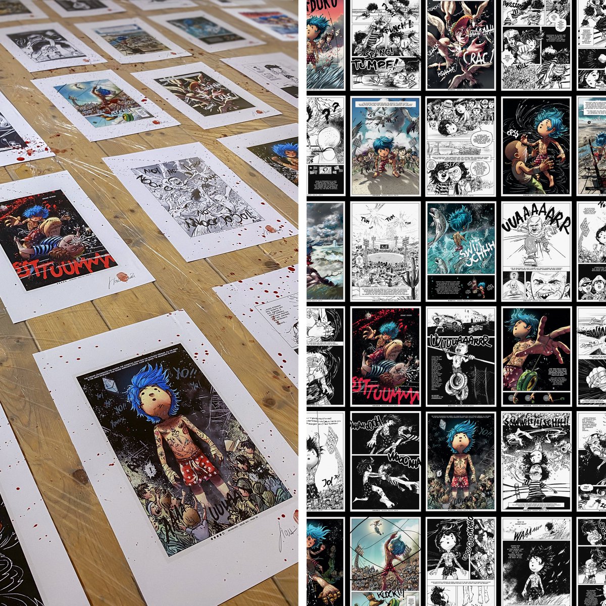 Get your Art print!📢 Live Now!
You can convert your 
Metaborg Manga NFT page 
and receive the unique Art print. 
👇 For 24 hours 👇
drop.metaborg.io
.
All prints are dripped with <a href="/mottagio1971/">Giovanni Motta</a> blood 
as proof of authenticity🩸