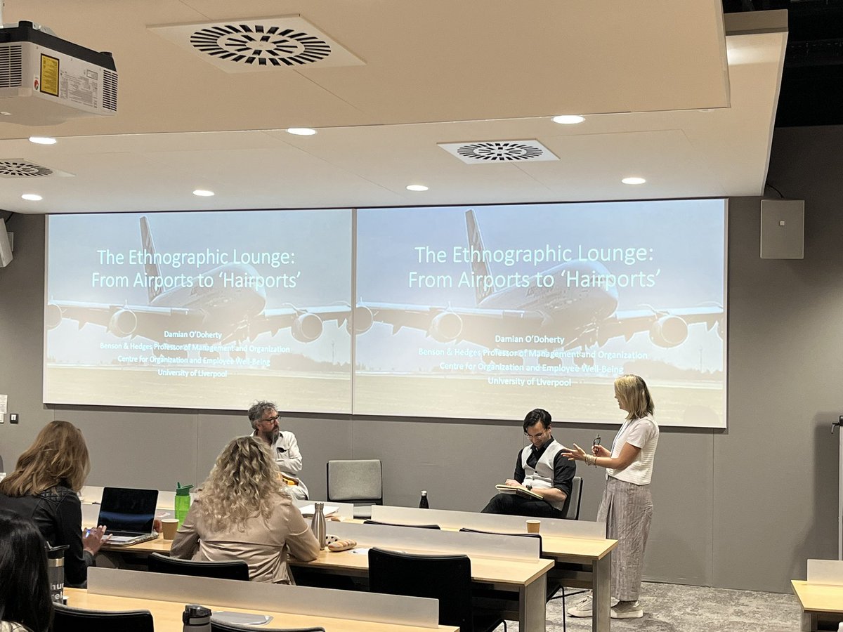 Last but not least, a conversation about Ethnography and Organisations with Damian O’Doherty and Sideeq Mohammed.