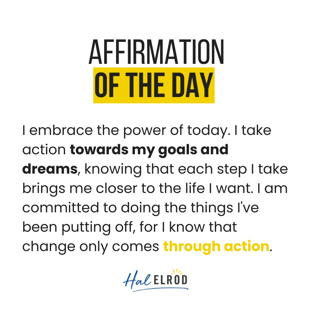 Too often, we put things off, telling ourselves that we'll get to them eventually. But the truth is, there is no better time than NOW to take action and start making progress towards our goals.