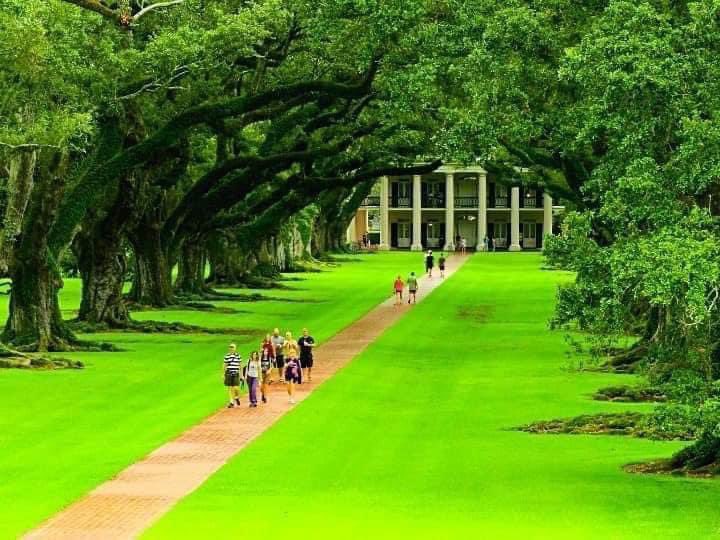 Virginia Flaggers on Twitter "Oak Alley Plantation (c. 1836) Vacherie