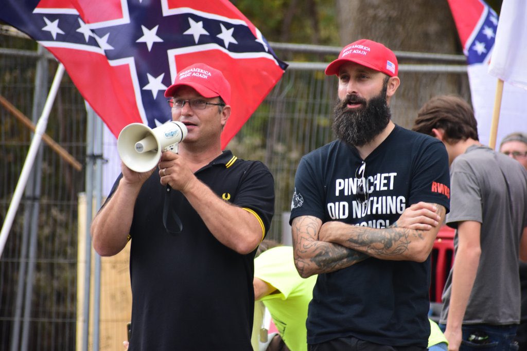 ConcernMama's tweet photo. @RTMPTT How about you denounce the worst of humanity that consistently side with Trump and the GOP? Let me guess - you are waiting for your White Pride parade first? #MAGAt https://t.co/7DbZbENHz7