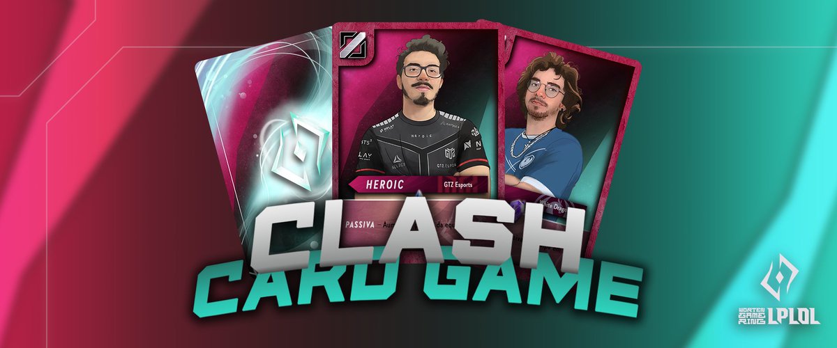 CHEGOU O #WGRLPLOL CLASH 👊

Prometemos que iria ser um Split cheio de surpresas!

O #WGRLPLOL Clash é o novo jogo de cartas colecionáveis que pode ser jogado por todos os espetadores da nossa Liga 🏆

+info ➡️ lplol.pt/blog/Chegou-o-…

Inscrevam-se em ➡️ clash.lplol.pt