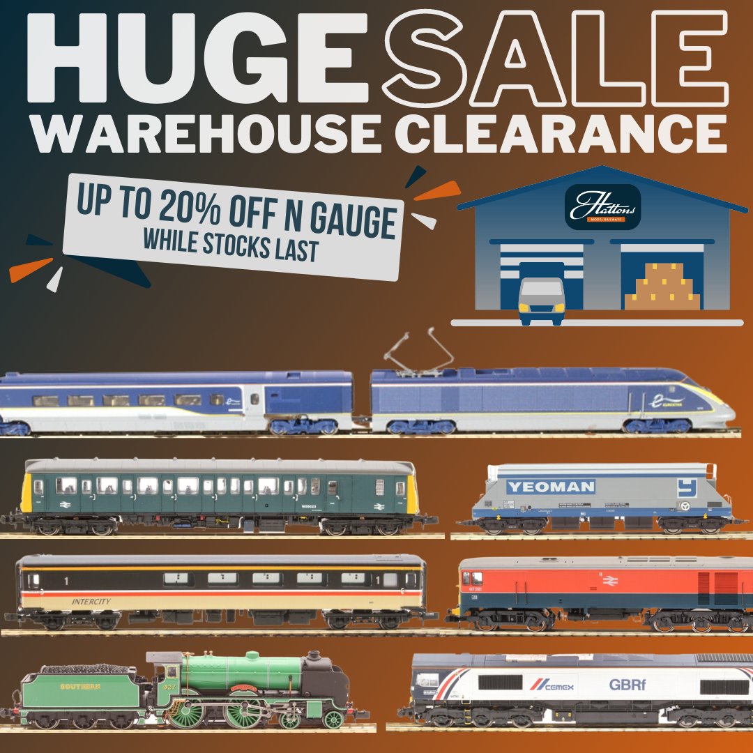 Hattons Model Railways on Twitter "🎉 Save up to 20 off a variety of N