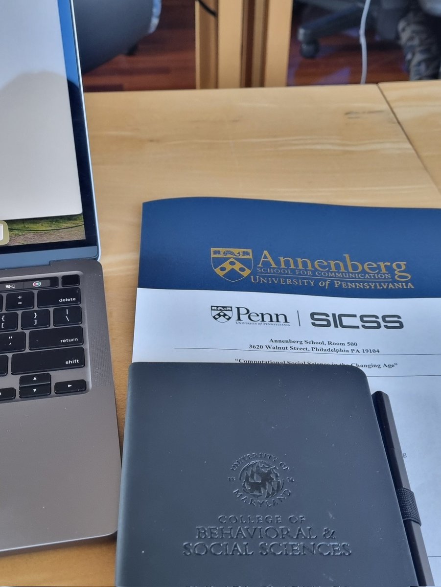 Carolina Batista (@carolina_ftb) on Twitter photo I'm excited to be attending <a href="/SICSS_Penn/">SICSS-Penn</a> for the next two weeks starting today! Looking forward to learning more about computational social science with great people 🤓 I'm excited to be attending <a href="/SICSS_Penn/">SICSS-Penn</a> for the next two weeks starting today! Looking forward to learning more about computational social science with great people 🤓