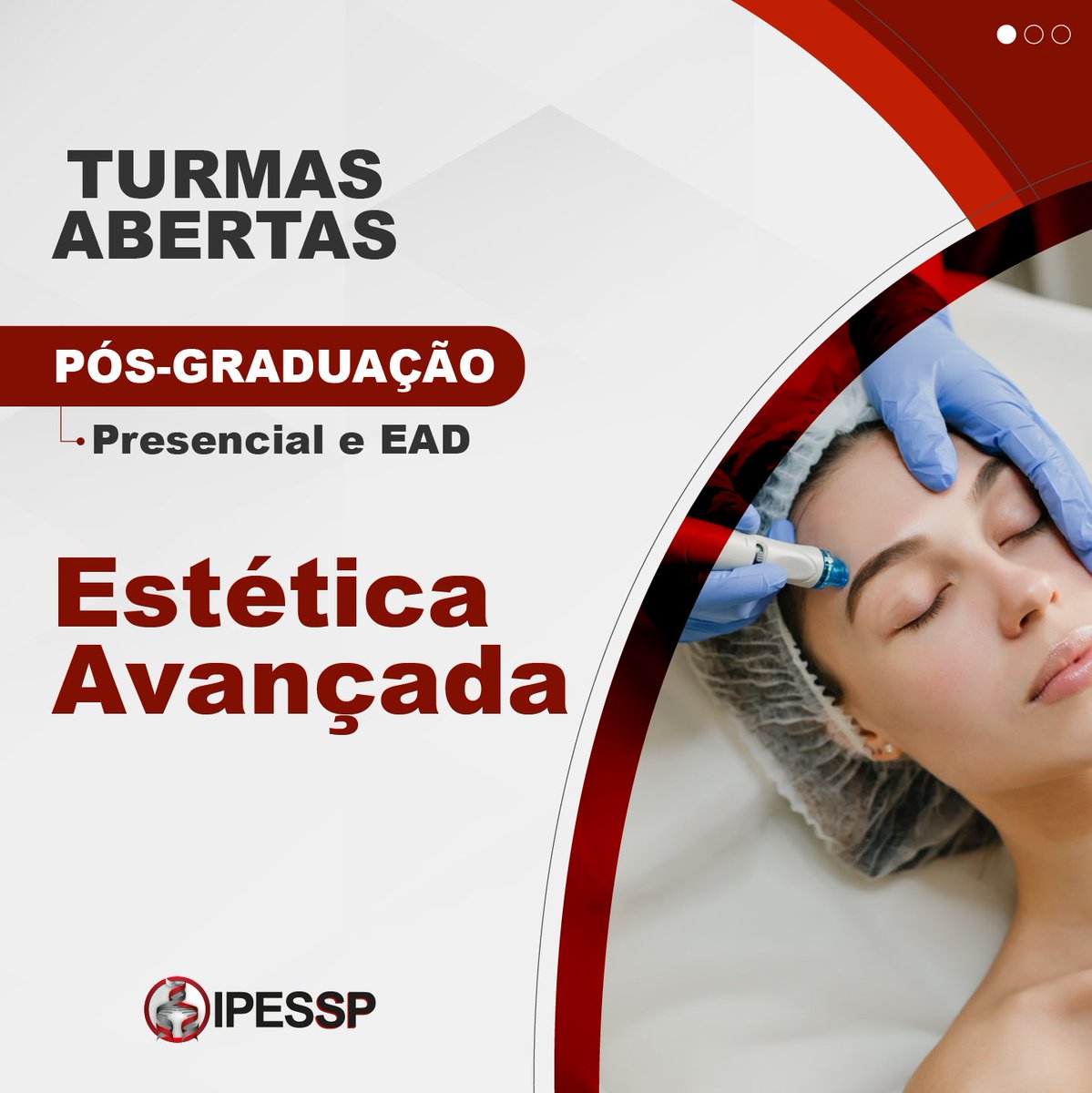 IPESSP's tweet image. Invista na sua carreira na área da estética com a pós-graduação do IPESSP e se destaque no mercado de trabalho!

#estetica #posgraduacao #ipessp #pratica