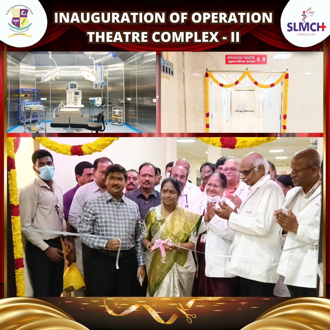 Expanding Our Healing Horizons. Delighted to preside over the Inauguration of our New Operation Theatre Complex at Sri Lalithambigai Medical College and Hospital. More space, more possibilities, and more lives to be transformed.

#SLMCH #MGRERI #healingpatients #operationtheatre