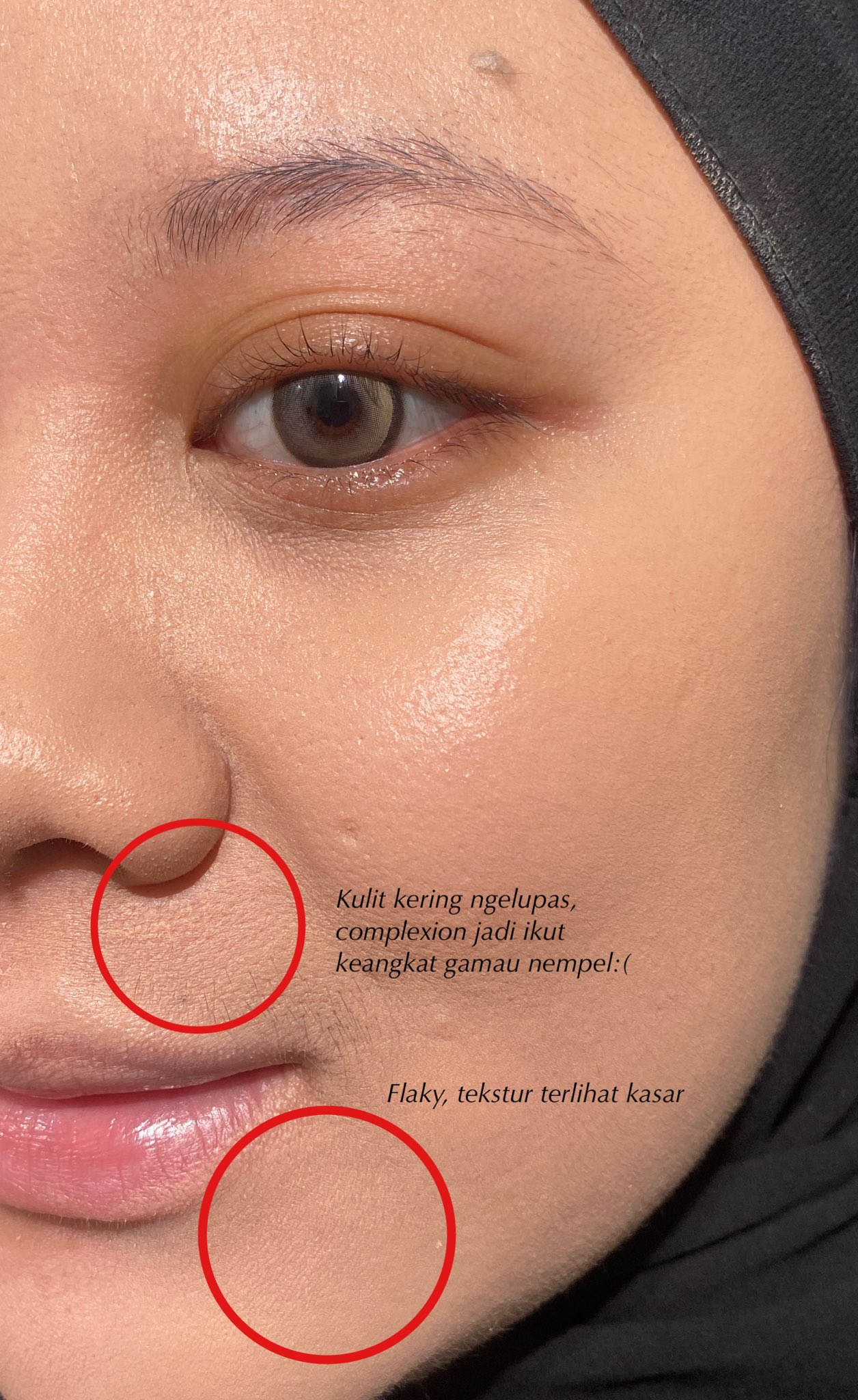 lia🌷 on Twitter "Ini yg terjadu kalo aku makeup tanpa skin prep, pasti