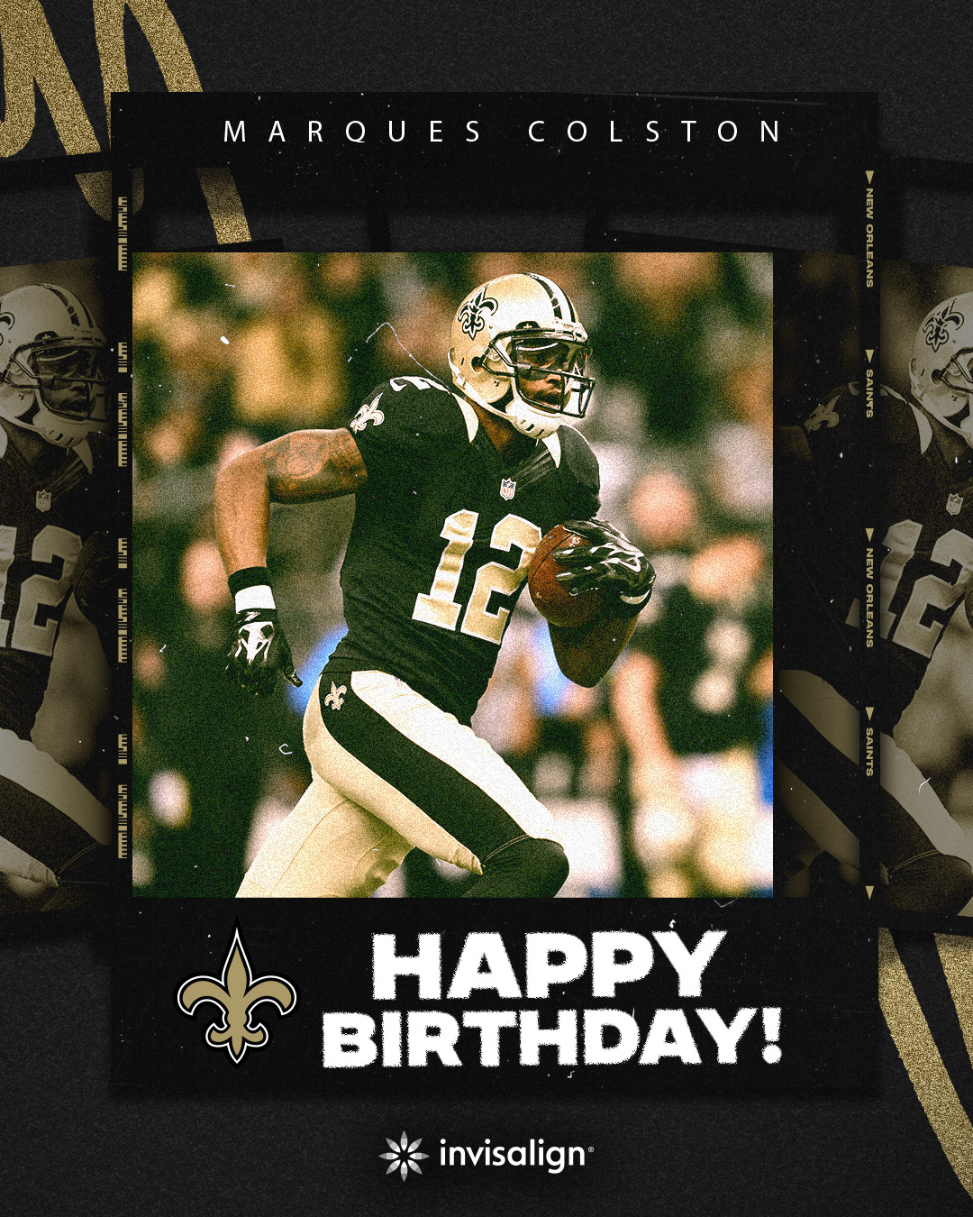 Happy birthday, Marques Colston!  | 