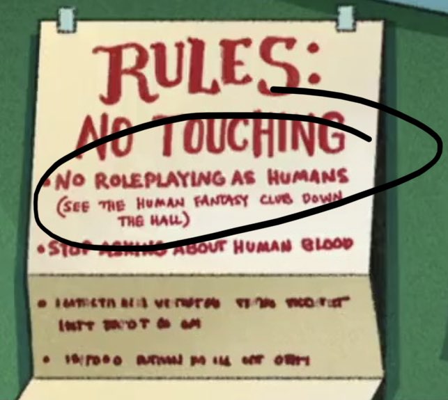 “No roleplaying as humans” 💀💀