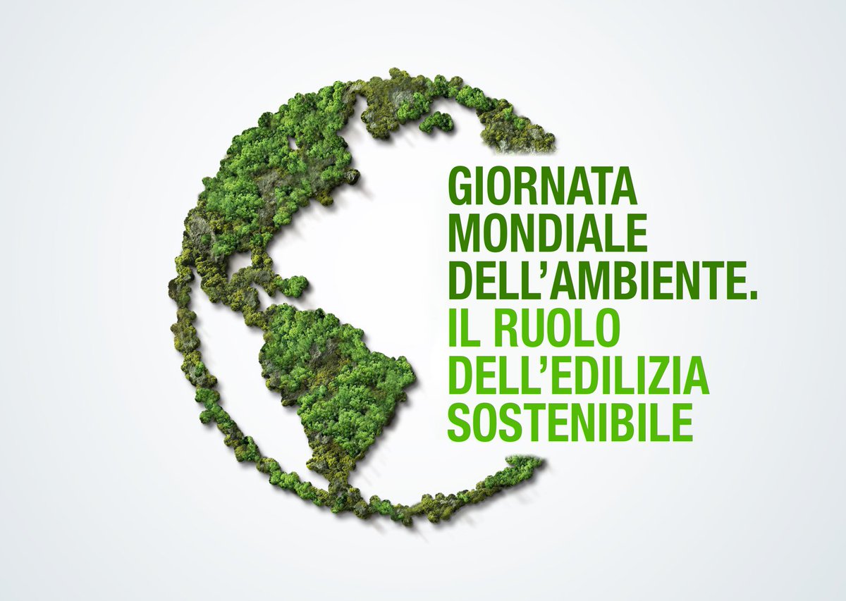 #WorldEnvironmentDay🌿 
#edilizia #sostenibile certificata è la risposta necessaria alla mitigazione dei cambiamenti climatici, come dimostrato dai dati contenuti nel primo Impact Report che <a href="/GBCItalia/">Green Building Council Italia</a> presenterà: 
📆13 giugno
🕙11.30
Registrati al webinar:bit.ly/43CzKjo