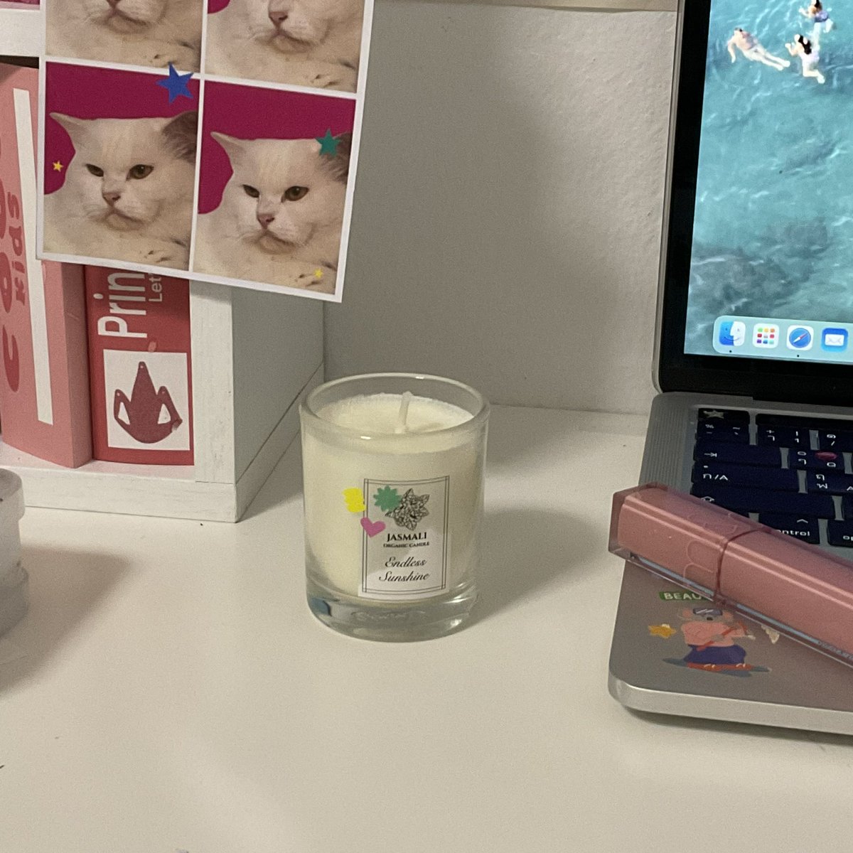 𓂂𓇼 · ˚ ˚ ⭒ ം ꙳ 𓆡
เทียนหอมของ Jasmali กลิ่น endless sunshine หอมมากกกกลิ่นวานิลลาหวานละมุนแต่ไม่เลี่ยนแอบน่ากินด้วย👀#จัสมะลิ