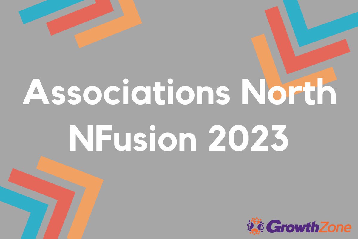 GrowthZone is heading out to visit our friends at @assnsnorth for NFusion 2023! #AssociationsNorth #NFusion2023 #SmarterAssociationSoftware #GrowthZoneAMS #GrowthZone