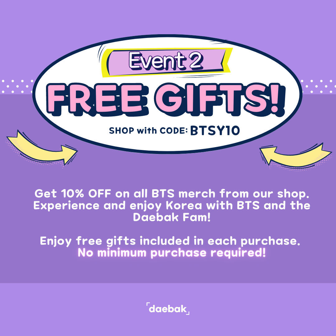 daebakbox's tweet photo. Get ready to celebrate 10 incredible years with BTS! From June 6 to 15, shop till you drop and indulge in the best of BTS merchandise 💜
https://t.co/mjXMBMqFNA
#daebakbox #getdaebak #btsanniversary #bts10thanniversary #btsmysterybox #btsmerch #shoplikearmy https://t.co/fckCAfXuk0