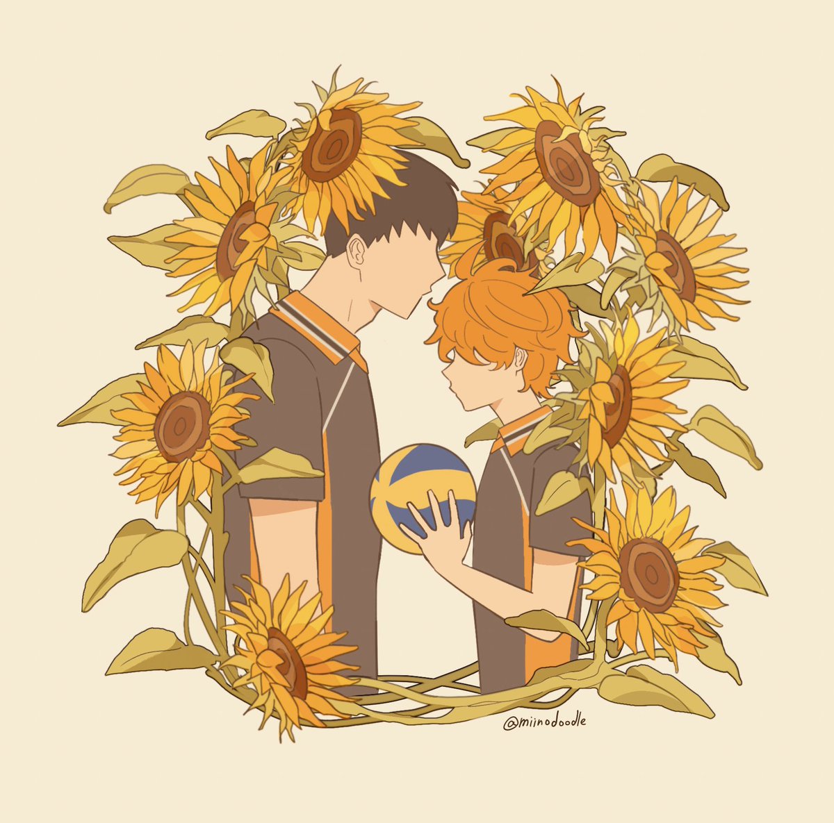 「影日 Sunflower」|Miino🍊のイラスト