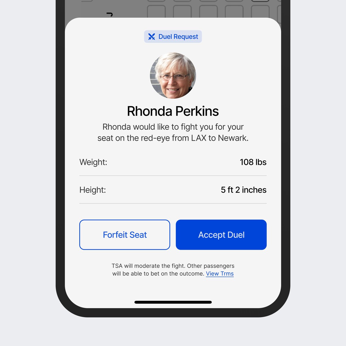 soren_iverson's tweet image. United feature to &quot;duel&quot; people for their seat