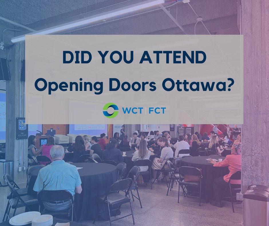 Did you attend Opening Doors Ottawa? We kindly request that all participants fill out a brief post-event feedback form. If you haven't shared your thoughts with us already, you can find the form here: tinyurl.com/yc8ffhn8