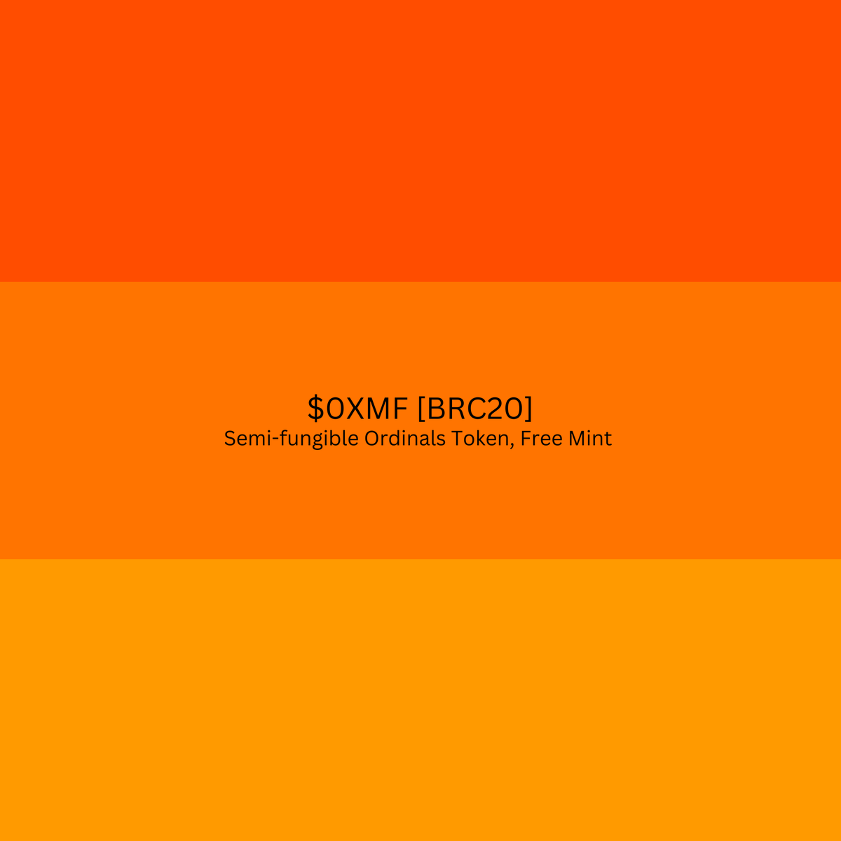 🟧 Get WL'ed for $0XMF -> FREE MINT

Drop your BRC20 address in comments...
#bitcoin  #Ordinals  #BRC20 #OrdinalsNFT