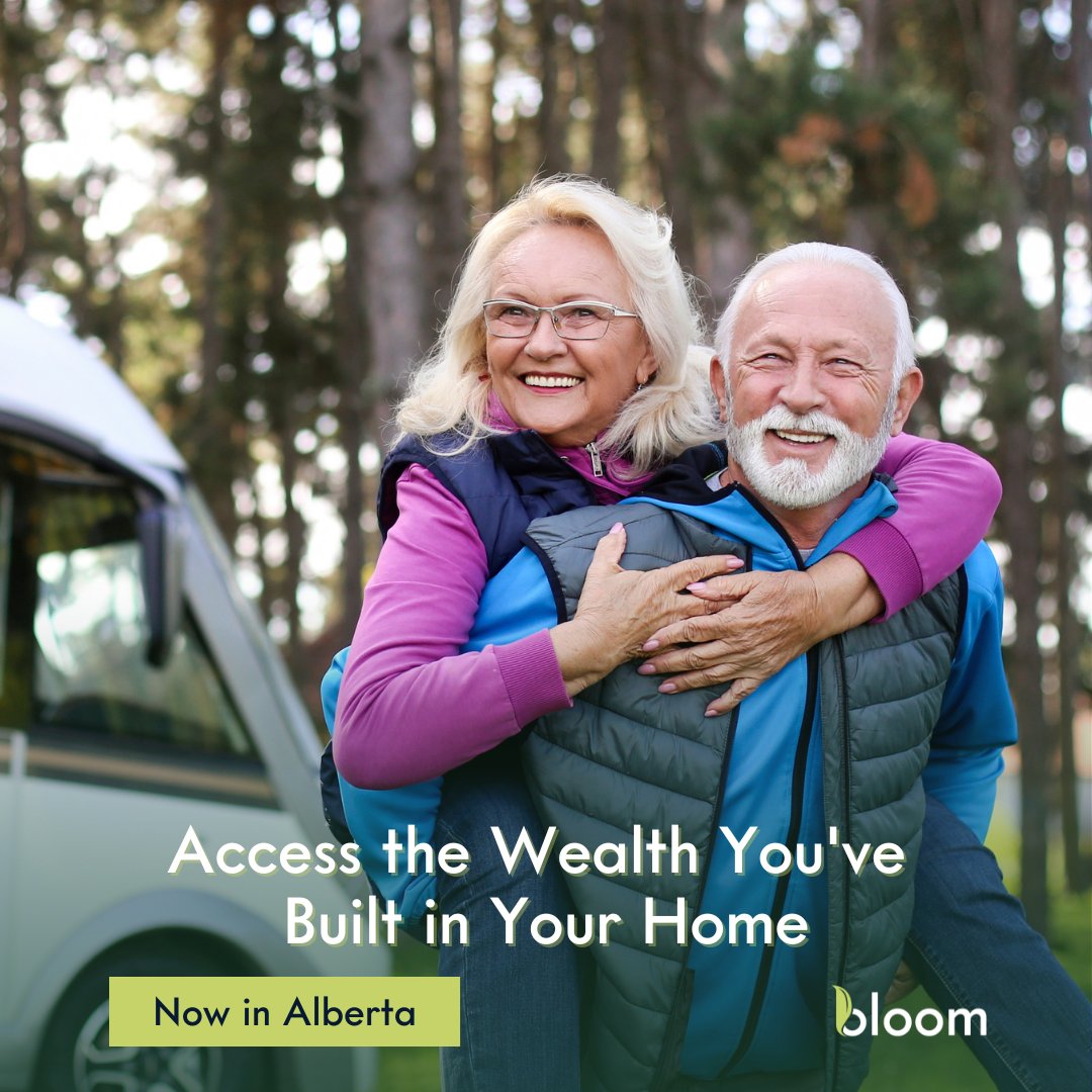 Bloom is now active in Alberta! 

We're so excited to help Alberta homeowners access the wealth they've built in their homes to live better in retirement. 

Alberta Mortgage Brokers, visit bloomfin.ca/mortgage-broke… to learn more!

#AlbertaHomeowners #RetirementPlanning
#mortgages