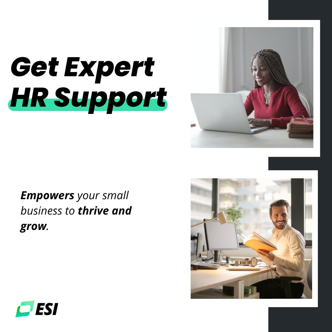 #HRSupport is just a few clicks away. Learn more about what #ESI can do for you: eesipeo.com
#HumanResources #HRSolutions #PEO #Business #HR