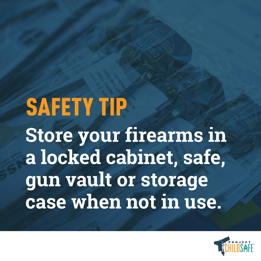 National Safety Month is the perfect time to refresh your knowledge of firearm safety and secure storage! To learn more, check out our ten tips for firearm safety: bit.ly/3BDXUhJ
