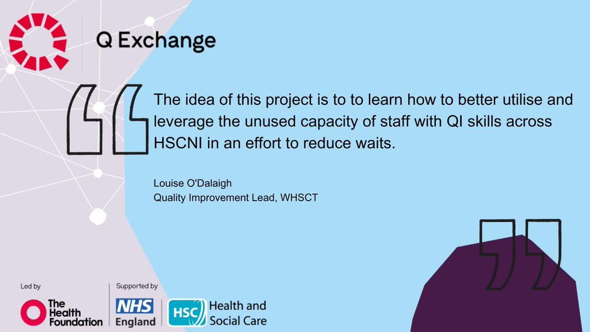 HSC #QCommunity, have you voted in this year's #QExchange yet?  24 hours left to vote! Pls support  #HSCQI Network project Don't miss the chance; vote now: fal.cn/3yOPO  @seanmcquade01  @jmortonQI @Iain78NI @jharpurslt @campervanofdreams
 @louiseodalaigh @DrAnitaRowe
