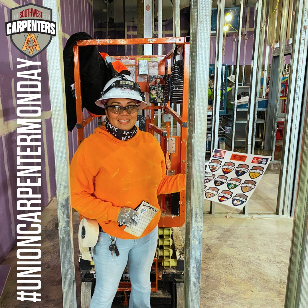 Happy #MemberMonday! ⚒️ Wishing our Sisters and Brothers a productive week! 💪 

#SWMSCarpenters #UnionCarpenters #JobsWagesBenefits #Brotherhood #UnionStrong #Carpenters #WeBuildAmerica #BorderToBorder #UnionProud