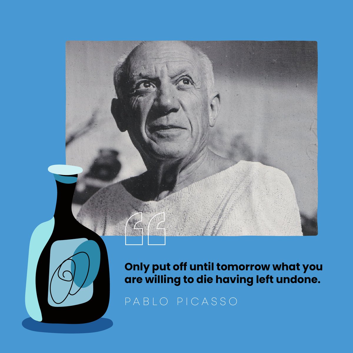 Don't wait another moment to follow your heart.

#quote #picasso #presence #mindfulness #joy #businesscoach #entrepreneurship #success #followyourheart #B2B #consciouscapitalism