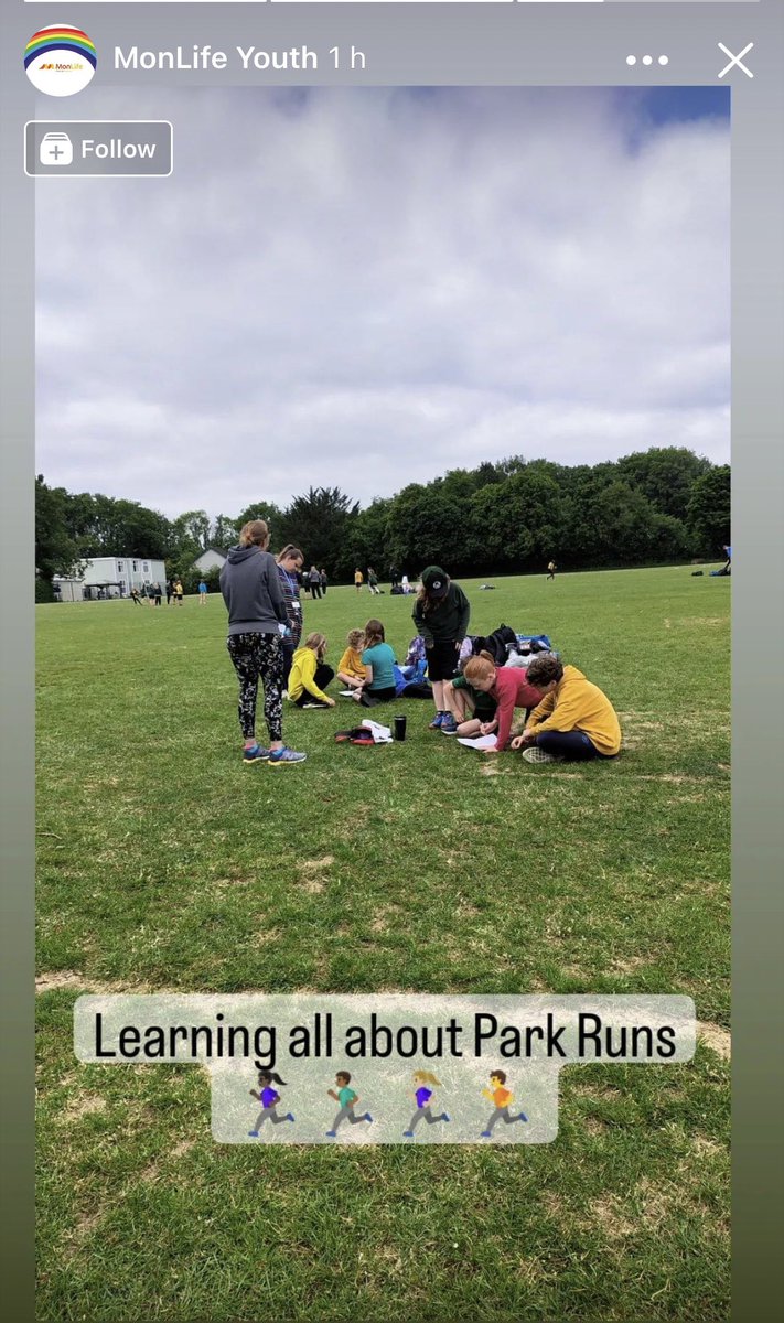 Rogiet junior parkrun tweet media