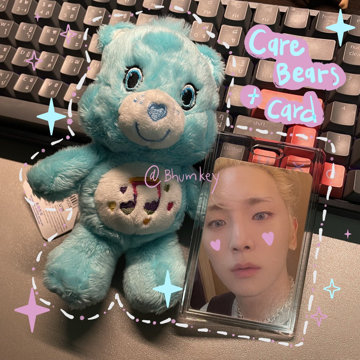 bhumkey's tweet photo. *แจกแก้บน*

พวงกุญแจ Care Bears + การ์ดพี่���ีย์
สุ่มจากรีทวิตนี้ สงวนสิทธิ์เฉพาะชนว. 💎

ขอคนสะดวกออกค่าส่งเองนะคะ
สุ่มวันที่ 09/06 💚 https://t.co/1HxQ7GYaOD