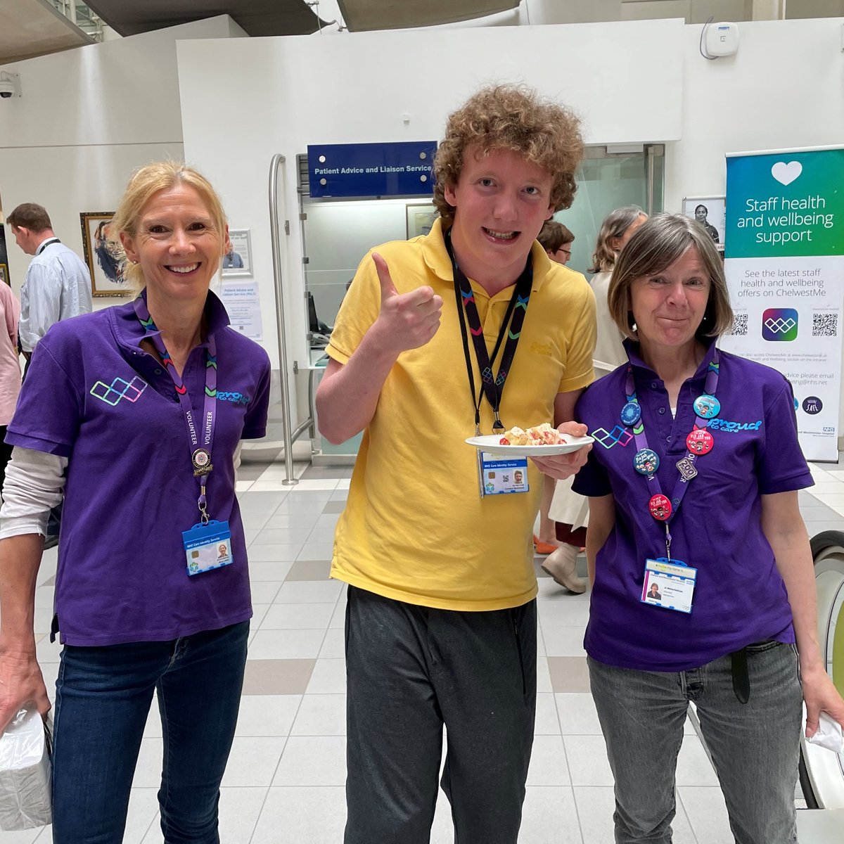 We are continuing our #NationalVolunteersWeek celebrations this week! Tomorrow we are thanking our butterfly volunteers with @AnneRobsonTrust and Wednesday is summer party day! @cwpluscharity @ChelwestFT