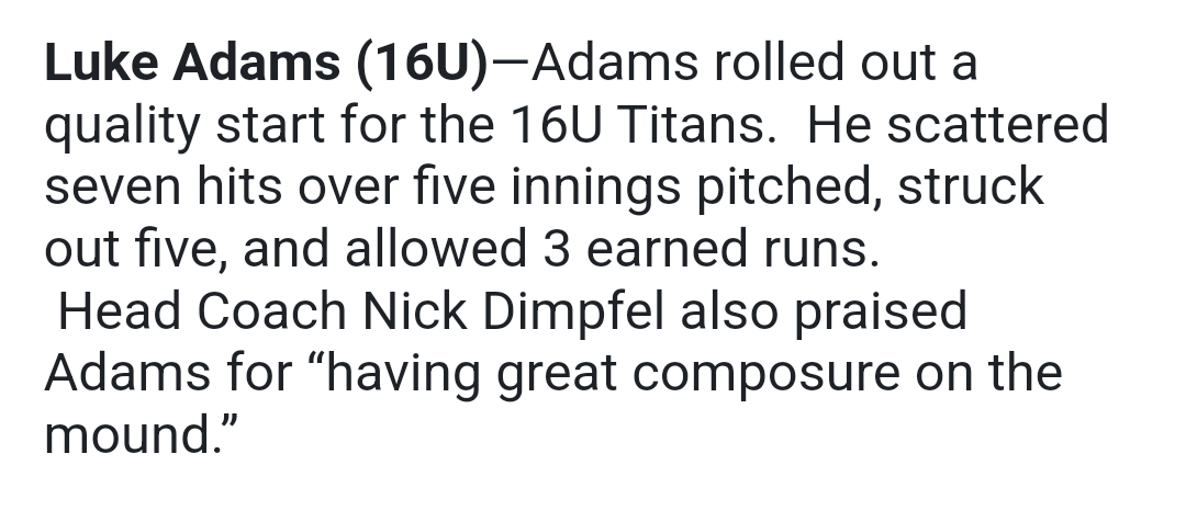 lukeabaseball's tweet photo. Top Ten Titans week 4 https://t.co/B3mGvIm7tY