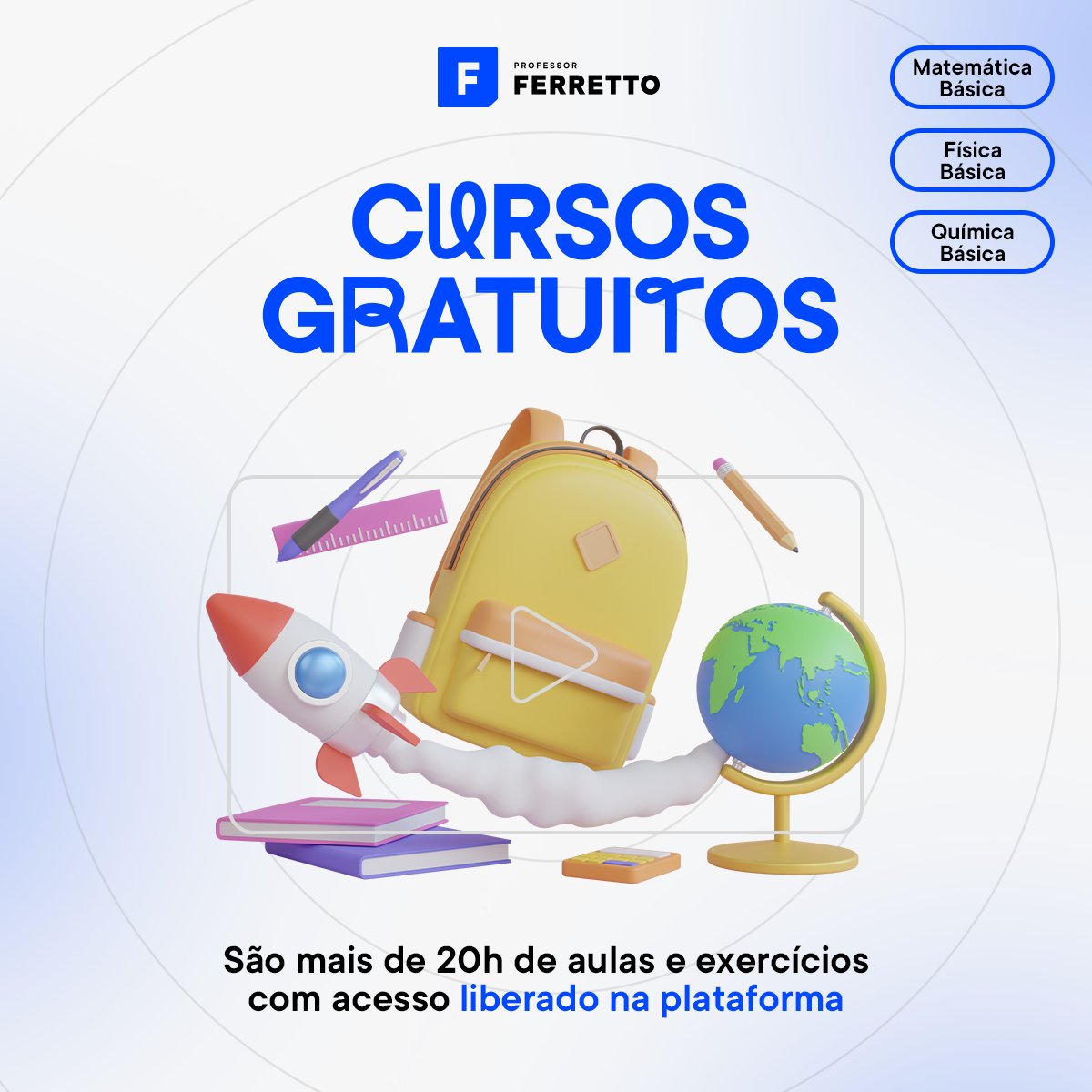 prof_ferretto's tweet image. 🚨 URGENTE 🚨
Temos CURSOS GRATUITOS para Enem e Vestibulares!
➕ de 20hrs de aulas, resumos gráficos e lista de exercícios
➡️ Link aqui: bit.ly/3UUlkH7
🫰 Ajude a compartilhar para que mais pessoas possam ter acesso à materiais de estudo de alta qualidade de graça!