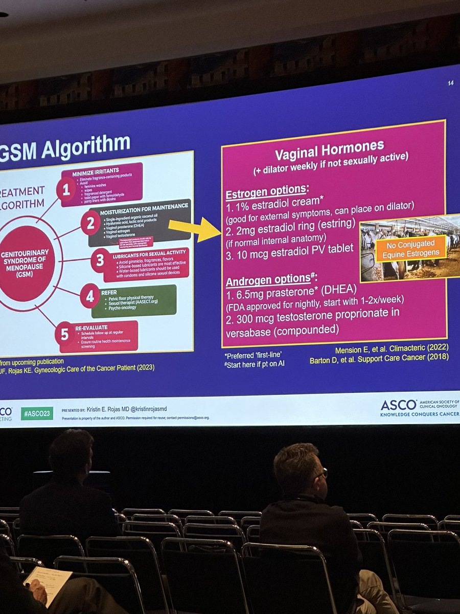 LGutnik's tweet image. Great talk about managing sexual health side effects and cancer @kristinrojasmd #ASCO2023